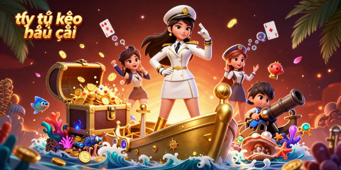 Engage with tỷ lệ kèo nhà cái in this vibrant 3D digital casino scene filled with gold treasures and dynamic elements.