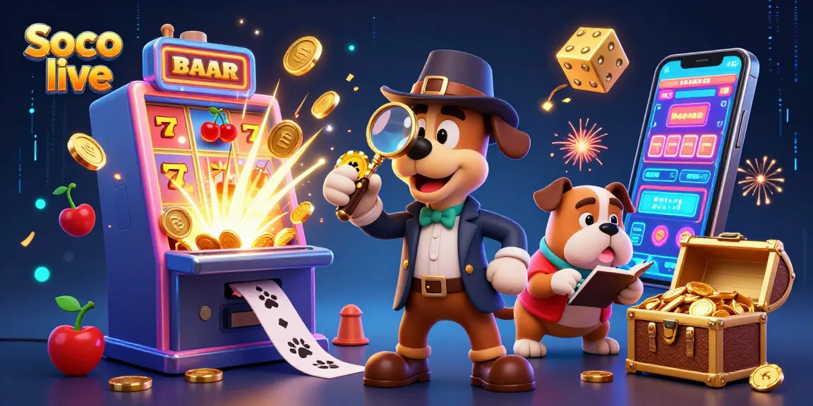 Soco live reveals fun with cartoon detectives and wild jackpots in this dynamic casino scene.