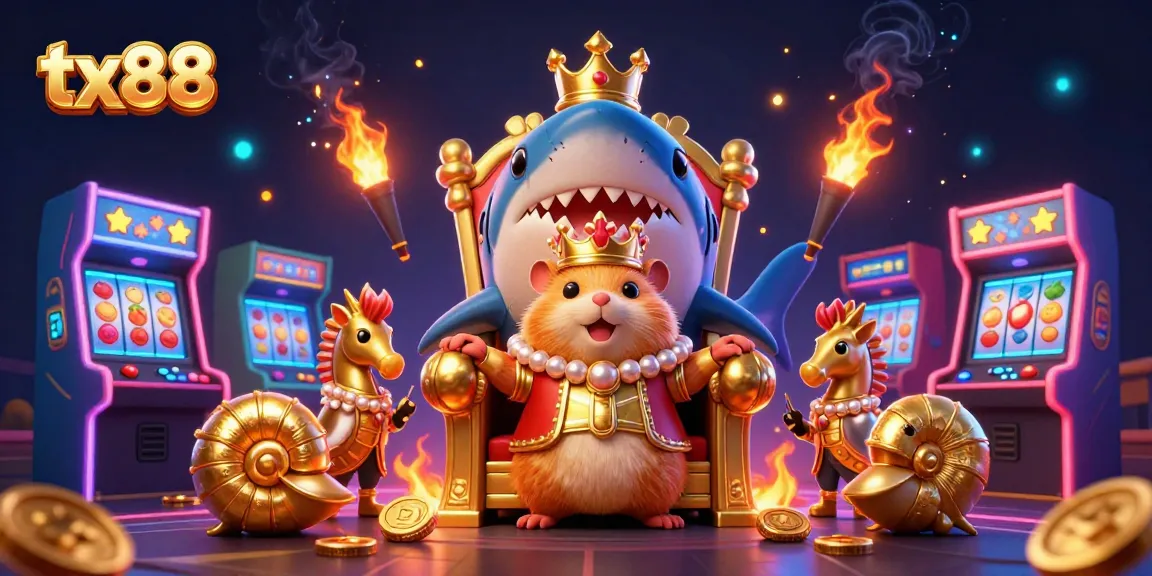 Win big at tx88 with engaging 3D arcade elements and a captivating casino theme.