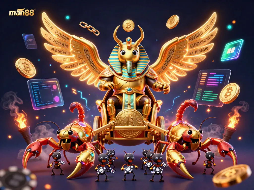 Experience thrilling gameplay at man88 with vibrant 3D characters and exciting casino elements.