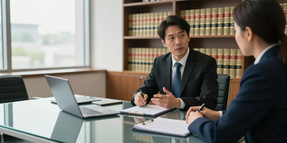 Engaging legal consultation showcasing J.K. Chaudhary & Associates at original site.