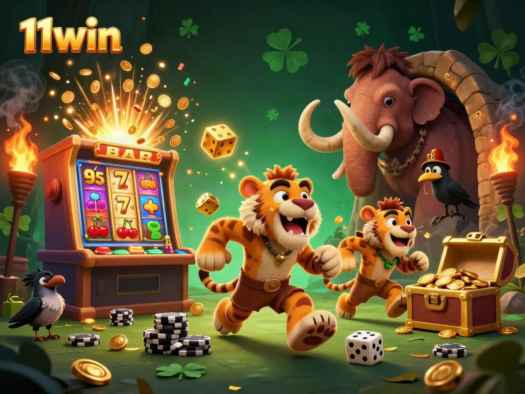 Engage in thrilling games at 11win's vibrant casino featuring unique characters and exciting jackpots.