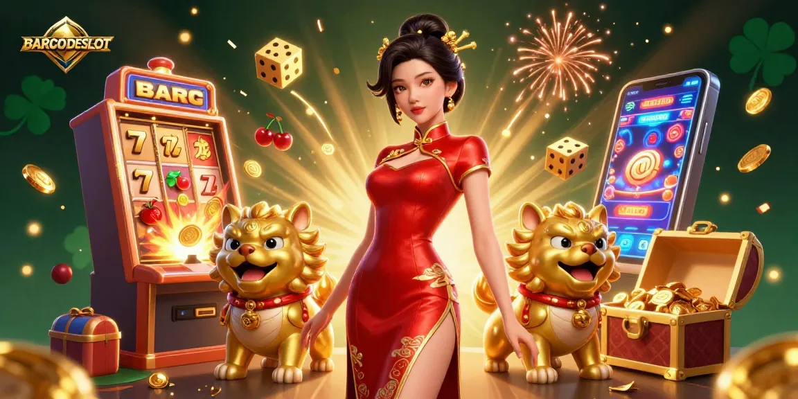 Experience thrilling wins at BARCODESLOT with vibrant slot games and festive celebrations.